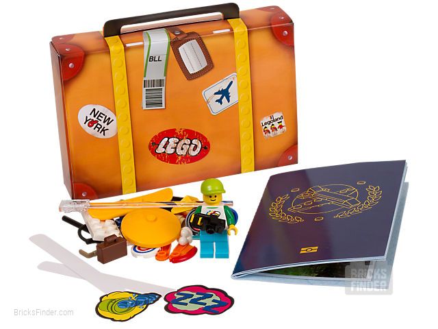 LEGO 5004932 Travel Building Suitcase Image 1