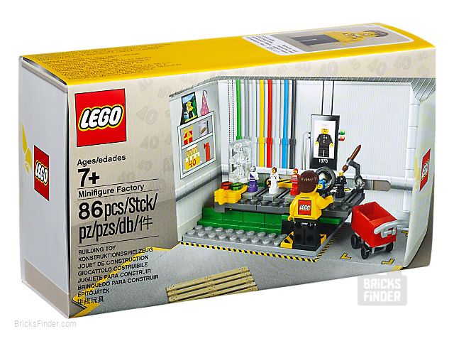 LEGO 5005358 Minifigure Factory Box
