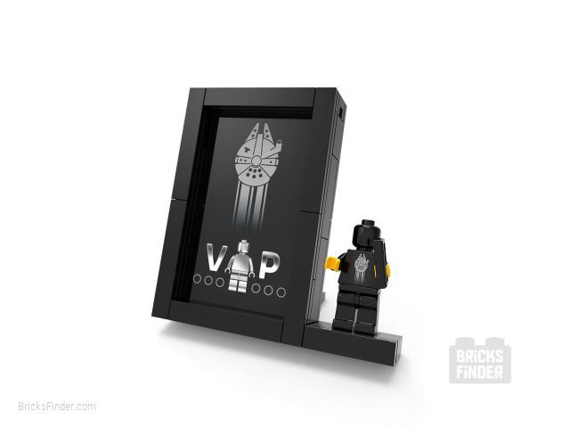 LEGO 5005747 Black Card Display Stand Box