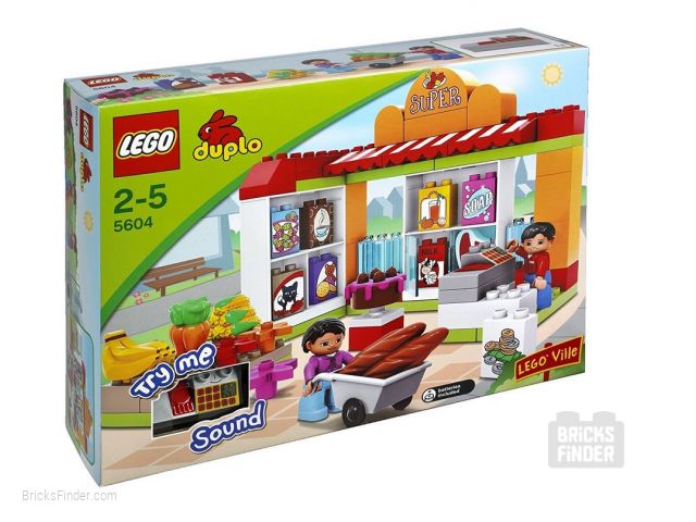 LEGO 5604 Supermarket Box