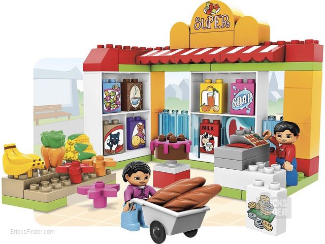 LEGO 5604 Supermarket Image 2