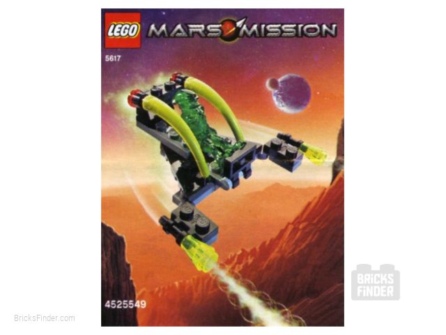 LEGO 5617 Alien Jet Image 1