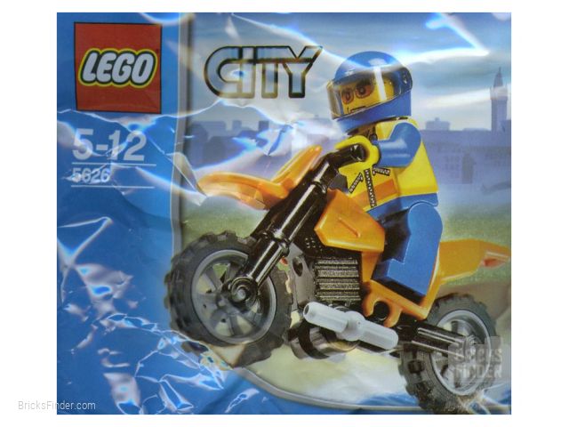 LEGO 5626 Coast Guard Bike (Polybag) Box