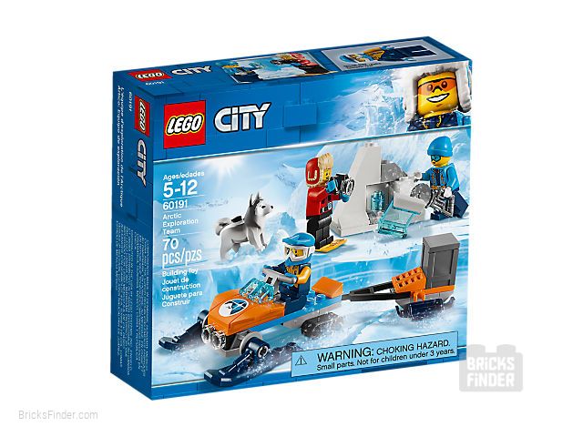 LEGO 60191 Arctic Exploration Team Box