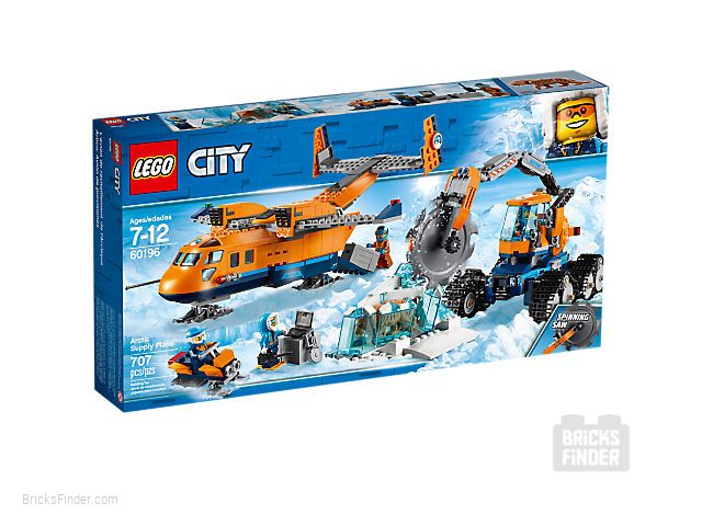 LEGO 60196 Arctic Supply Plane Box