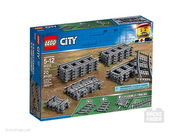 LEGO 60205 Tracks and Curves Box