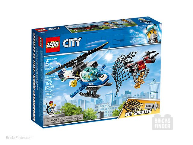 LEGO 60207 Drone Chase Box