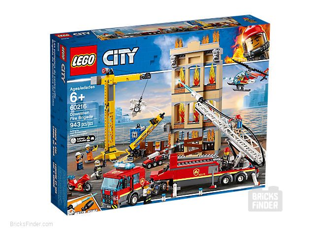 LEGO 60216 Downtown Fire Brigade Box
