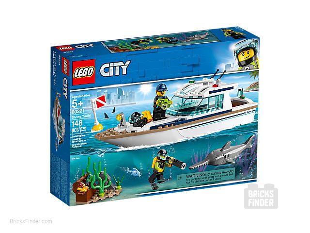 LEGO 60221 Diving Yacht Box