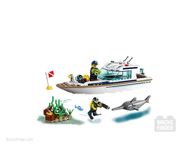 LEGO 60221 Diving Yacht Image 2