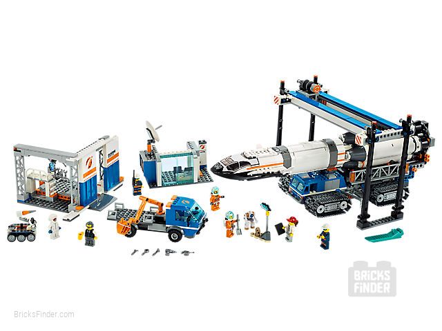 LEGO 60229 Rocket Assembly &Transport Image 1