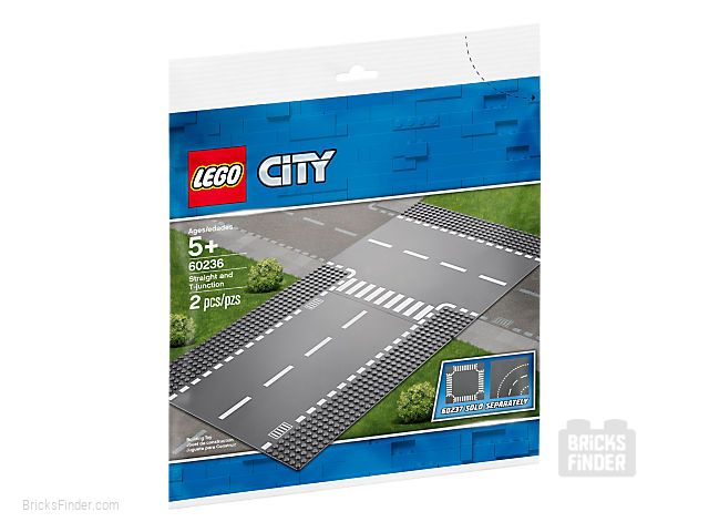 LEGO 60236 Straight & T-Junction Box
