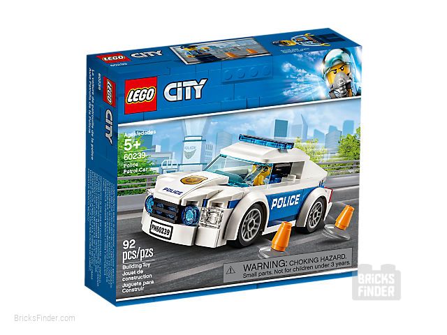 LEGO 60239 Police Patrol Car Box