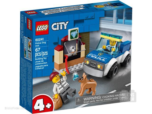 LEGO 60241 Police Dog Unit Box