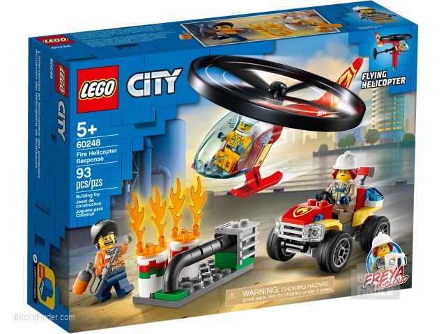LEGO 60248 Fire Rescue Helicopter Box