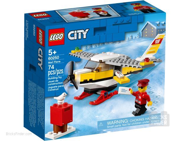 LEGO 60250 Mail Plane Box