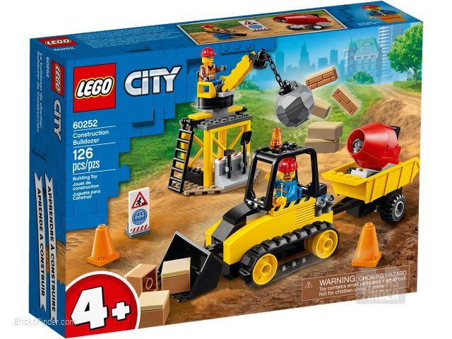 LEGO 60252 Construction Bulldozer Box