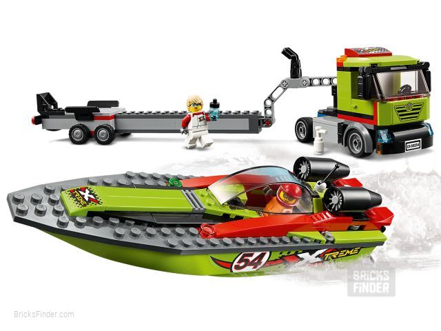 LEGO 60254 Race Boat Transporter Image 2