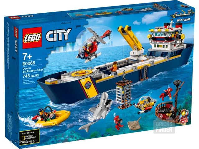 LEGO 60266 Ocean Exploration Ship Box