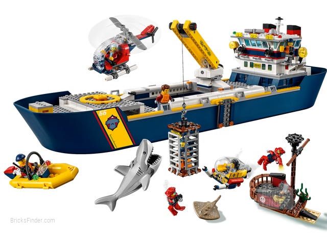 LEGO 60266 Ocean Exploration Ship Image 2