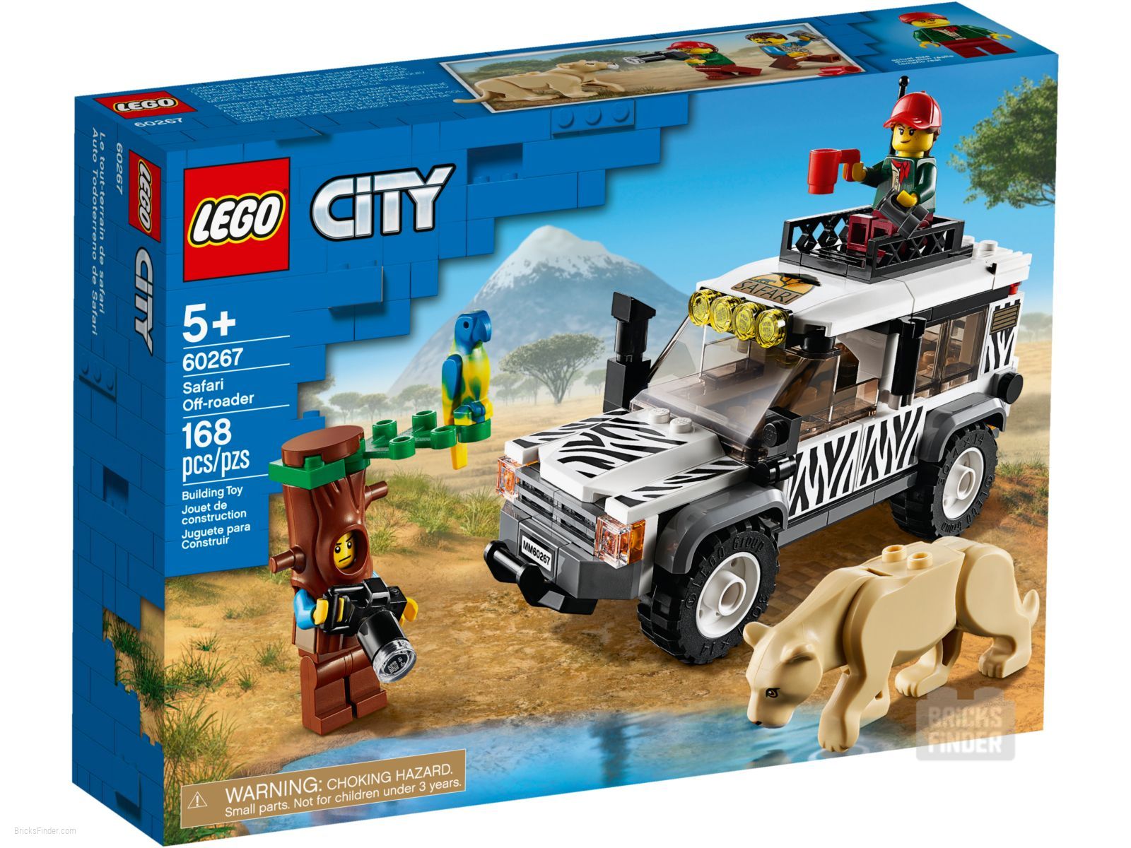 LEGO 60267 Внедорожник для сафари (City) | BricksFinder.com - Поиск лучших  цен на конструкторы LEGO® в Беларуси