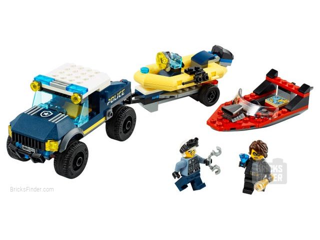LEGO 60272 Elite Police Boat Transport Image 1