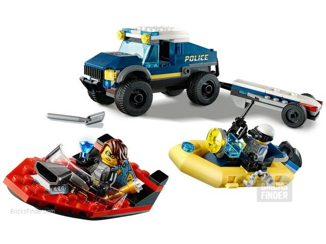 LEGO 60272 Elite Police Boat Transport Image 2