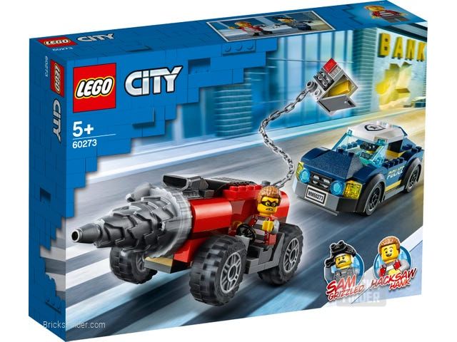 LEGO 60273 Police Driller Chase Box