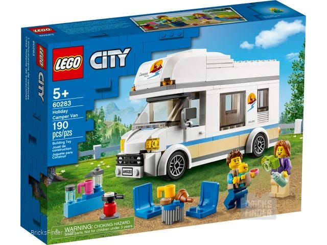 LEGO 60283 Holiday Camper Van Box