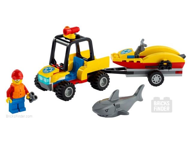 LEGO 60286 Beach Rescue ATV Image 1