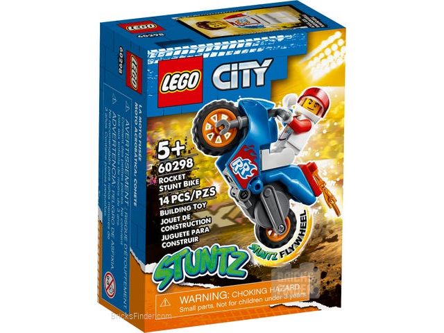 LEGO 60298 Rocket Stunt Bike Box