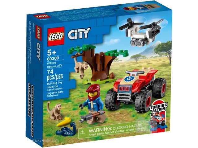 LEGO 60300 Wildlife Rescue ATV Box