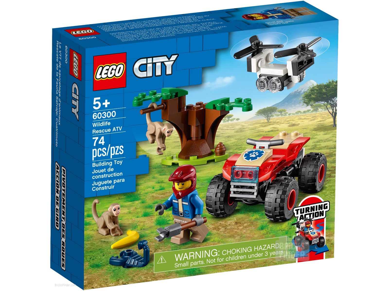 LEGO 60300 Спасательный вездеход для зверей (City) | BricksFinder.com -  Поиск лучших цен на конструкторы LEGO® в Беларуси