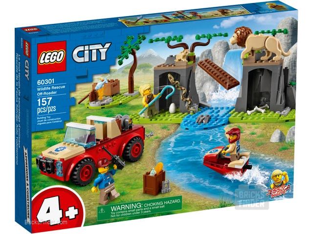LEGO 60301 Wildlife Rescue Off-Roader Box