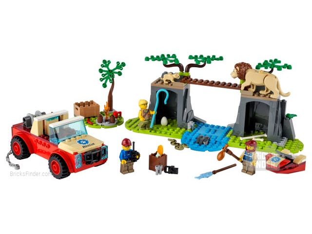 LEGO 60301 Wildlife Rescue Off-Roader Image 1