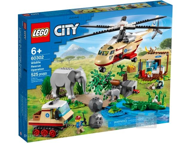 LEGO 60302 Wildlife Rescue Operation Box