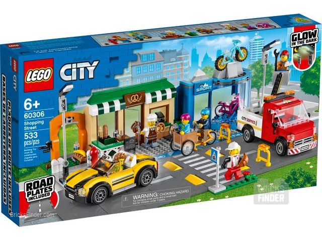 LEGO 60306 Shopping Street Box