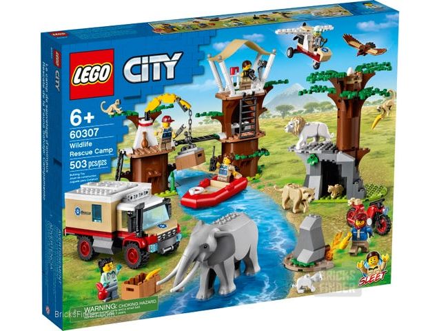 LEGO 60307 Wildlife Rescue Camp Box