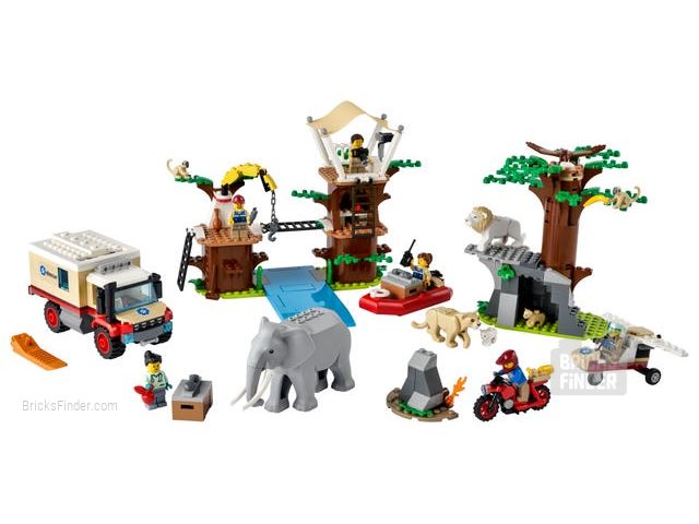 LEGO 60307 Wildlife Rescue Camp Image 1