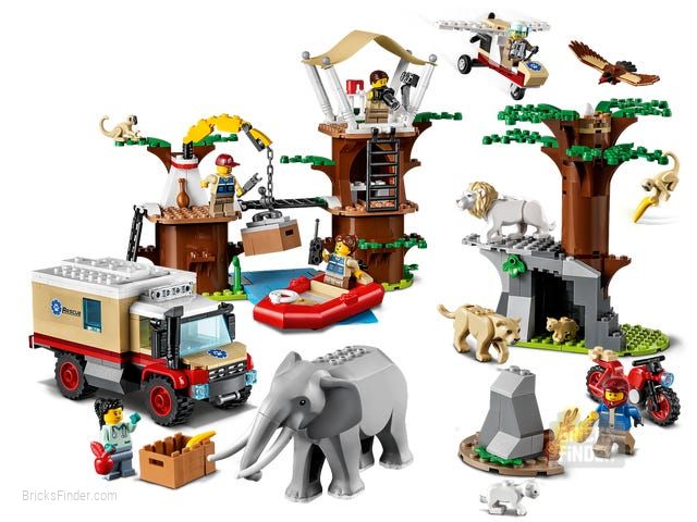 LEGO 60307 Wildlife Rescue Camp Image 2