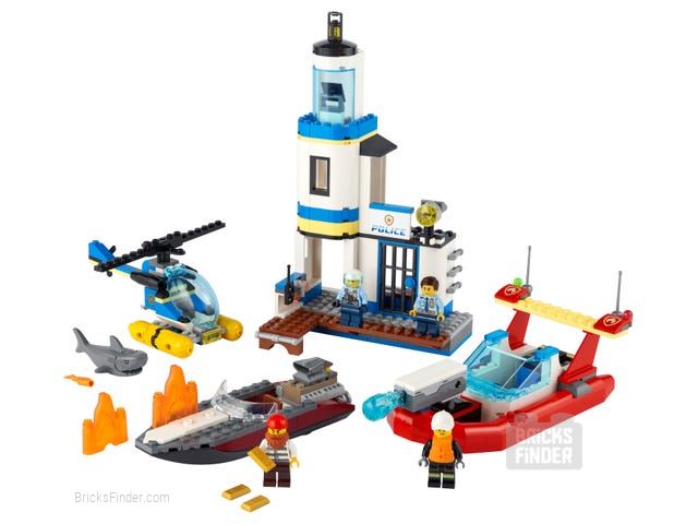LEGO 60308 Seaside Police and Fire Mission Image 1