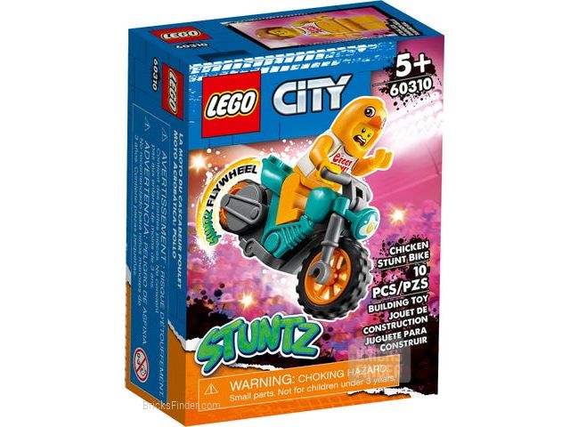 LEGO 60310 Chicken Stunt Bike Box