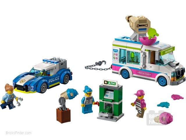 LEGO 60314 Ice Cream Truck Police Chase Image 1