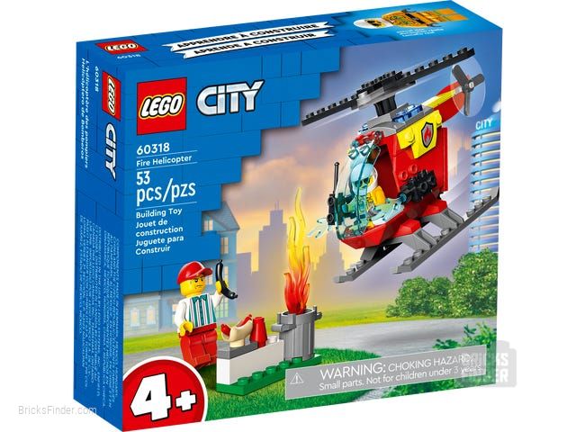 LEGO 60318 Fire Helicopter Box