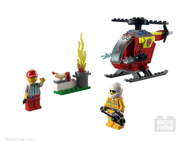 LEGO 60318 Fire Helicopter Image 1
