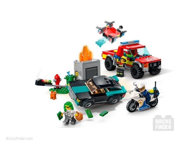 LEGO 60319 Fire Rescue & Police Chase Image 2