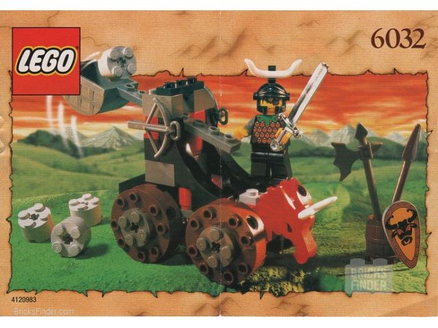 LEGO 6032 Catapult Crusher Box