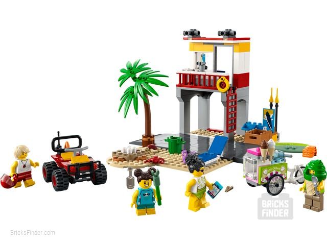 LEGO 60328 Beach Lifeguard Station Image 1