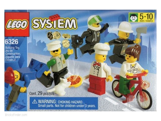 LEGO 6326 Town Folk Box