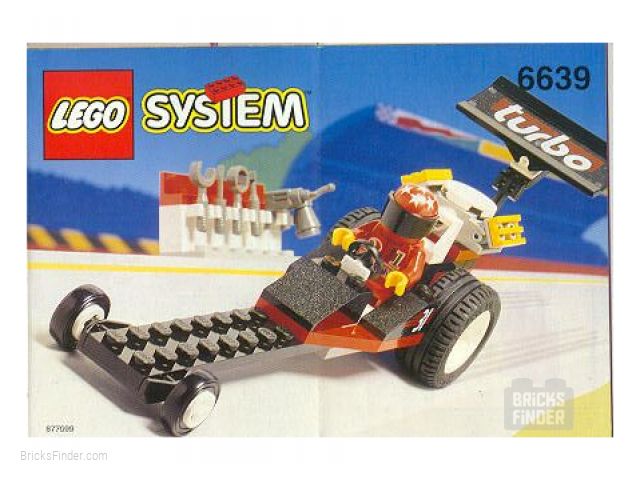 LEGO 6639 Raven Racer Box